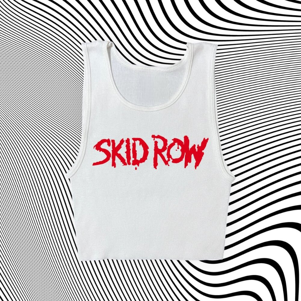 Skidrow Unisex Cropped Tank